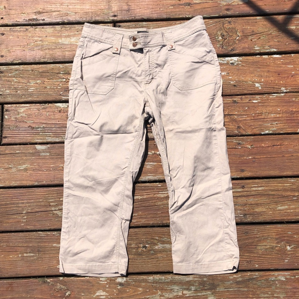 tan capris size 13/14m